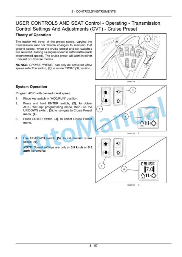 New Holland 3040, 3045, 3050 Boomer Compact Tractor Operation and Maintenance Manual 84382275-3