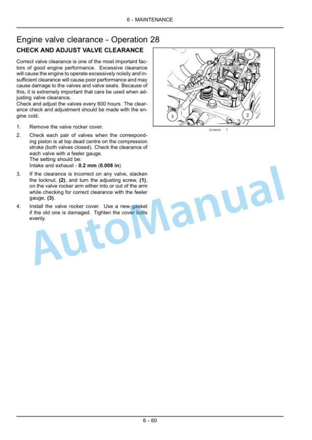 New Holland 3040, 3045, 3050 Boomer Compact Tractor Operation and Maintenance Manual 84382275-5