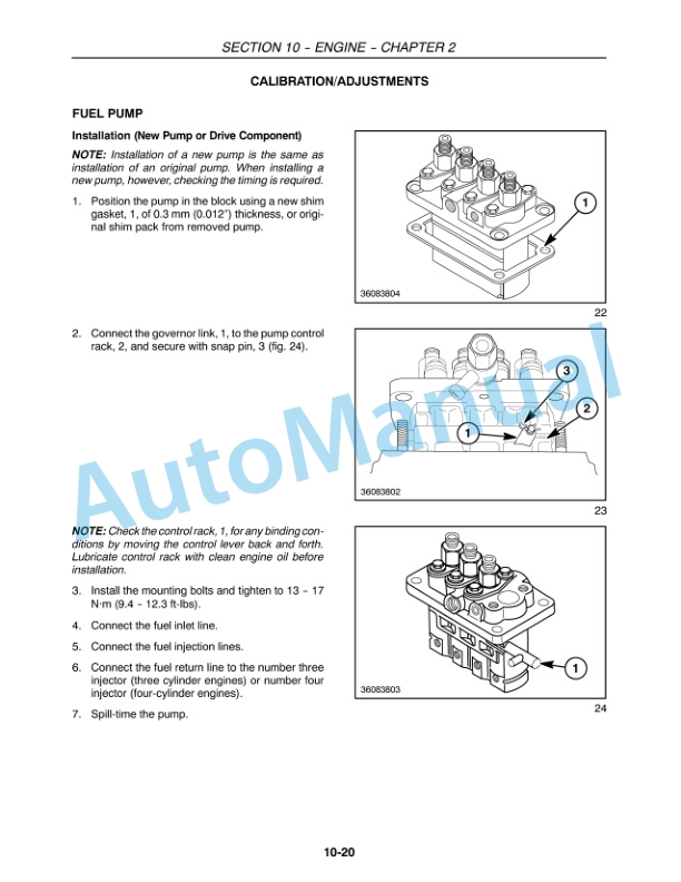 New Holland 3040, 3045, 3050 Boomer With Cab and CVT Transmission Service Manual 84126850-4