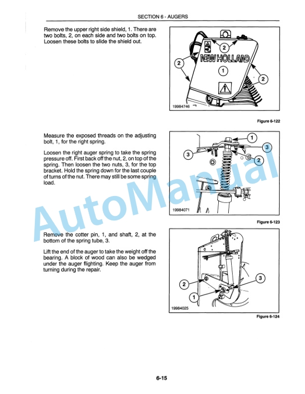 New Holland 345W, 355W, 365W Repair Manual 86584185-5