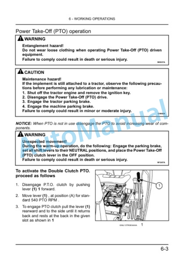 New Holland 3510, 4010, 4510, 4710 Tractor Operation and Maintenance Manual 84591230-3