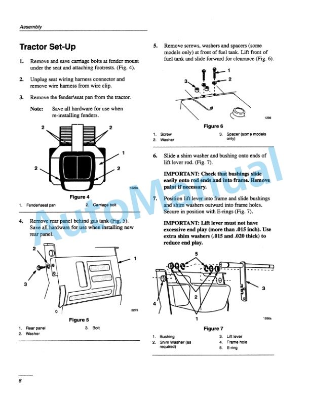 New Holland 36in Tiller LS Yard Tractor Operation and Maintenance Manual 42680070-3