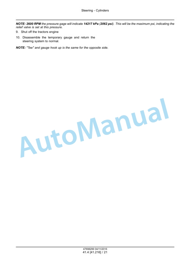 Alternative view of New Holland 40, 50 Boomer Tier 3 Compact Tractor Service Manual 48080051