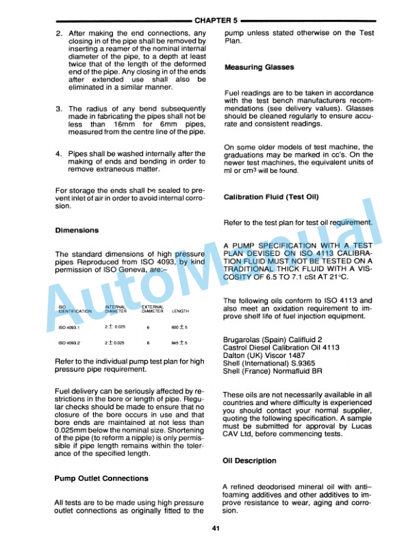 New Holland 40 Series Fuel System Tractor Repair Manual 40564002-4