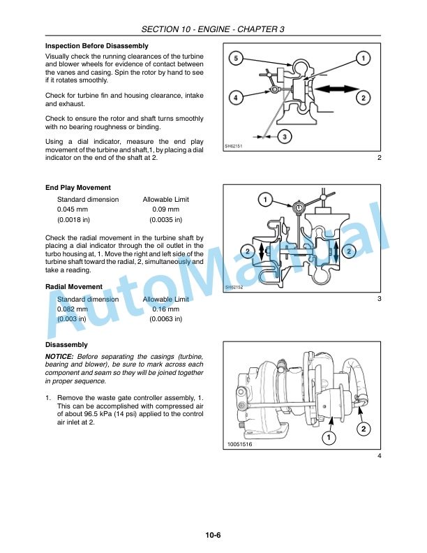 New Holland 4055, 4060 Boomer Tractor Service Manual 84270065-5