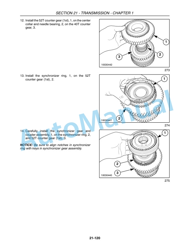 New Holland 4055, 4060 Boomer Tractor Service Manual 84270066-3