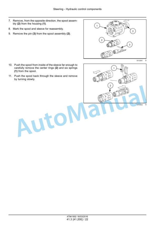 Alternative view of New Holland 41, 47 Boomer Tier 4B Final Compact Tractor Service Manual 47998518