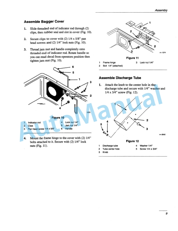 New Holland 42in, 48in Vac Bagger LS Yard Tractor Operation and Maintenance Manual 42680061-3