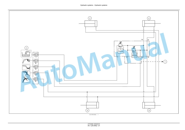 New Holland 430TL, 440TL, 450TL, 460TL Front Loader Service Manual 47743048-3