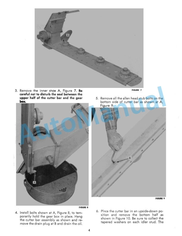 New Holland 438 Disc Mower Service Manual 40043810-3