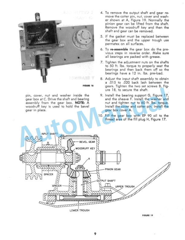New Holland 438 Disc Mower Service Manual 40043810-5