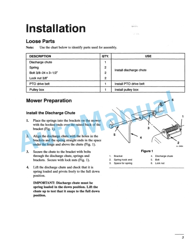 New Holland 44 Mower Operation and Maintenance Manual 86602571-2