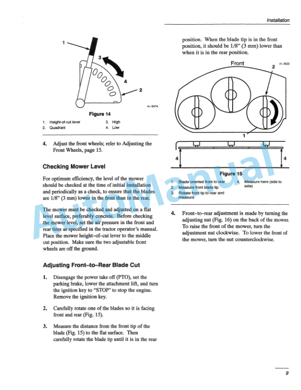 New Holland 44 Mower Operation and Maintenance Manual 86602571-3