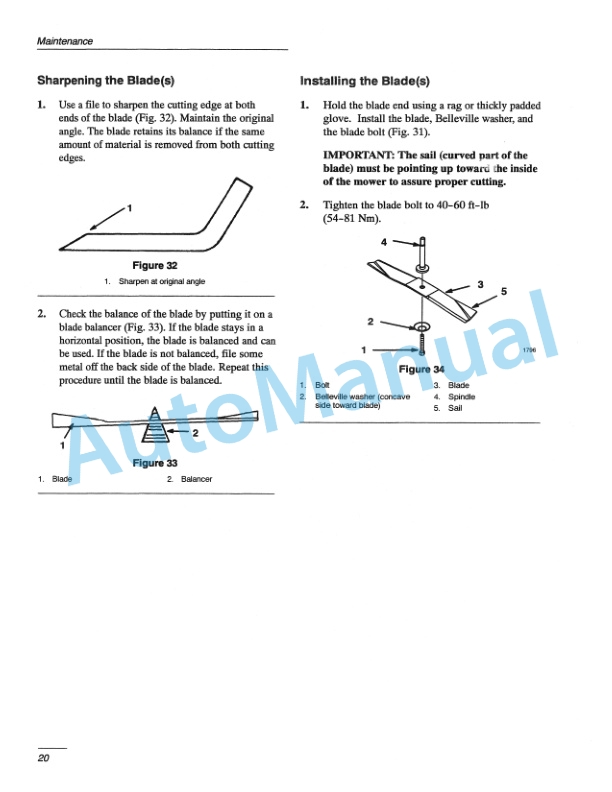 New Holland 44 Mower Operation and Maintenance Manual 86602571-5