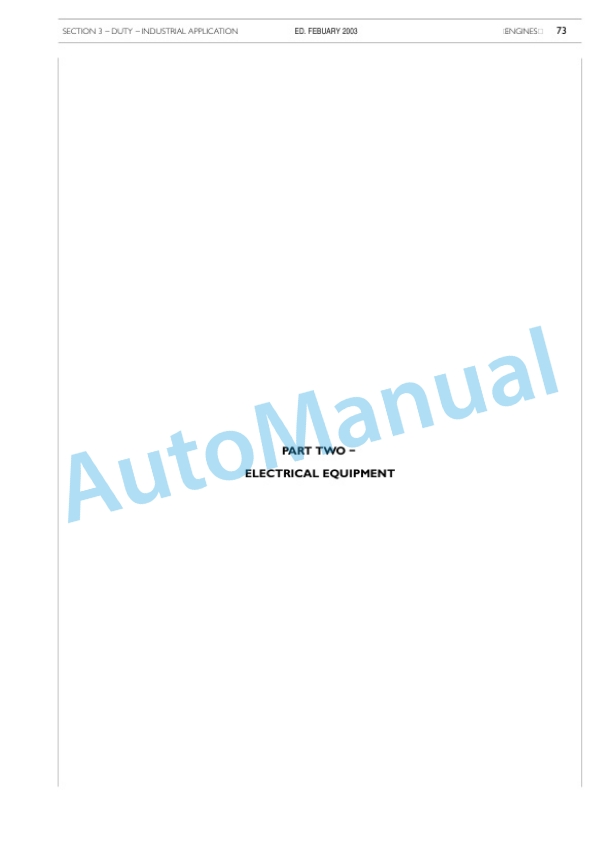 New Holland 445, 445T, 668T M2 Engine Service Manual 6-80940NA-4