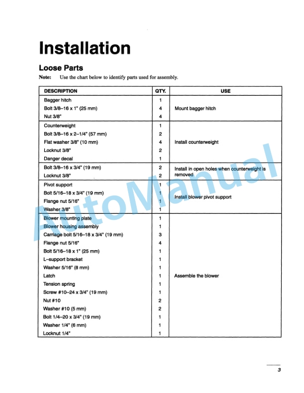 New Holland 44in Vac-Bagger Garden Tractor Operation and Maintenance Manual 42871820-2