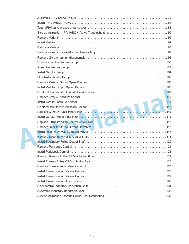 New Holland 46D CVT, 54D CVT Boomer Tier 4B Final Compact Tractor Service Manual 47979823-2