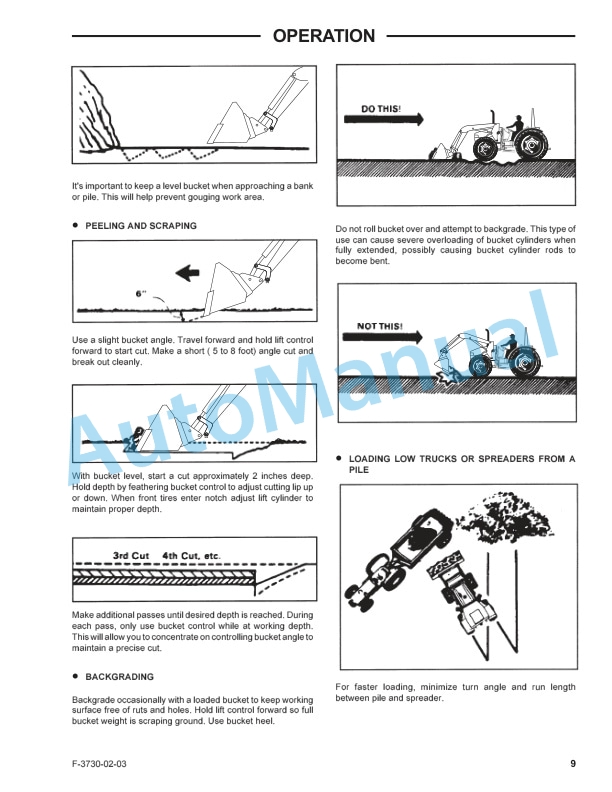 New Holland 46LB Series Quick Attach Farm Loader Operation and Maintenance Manual 87022293-3