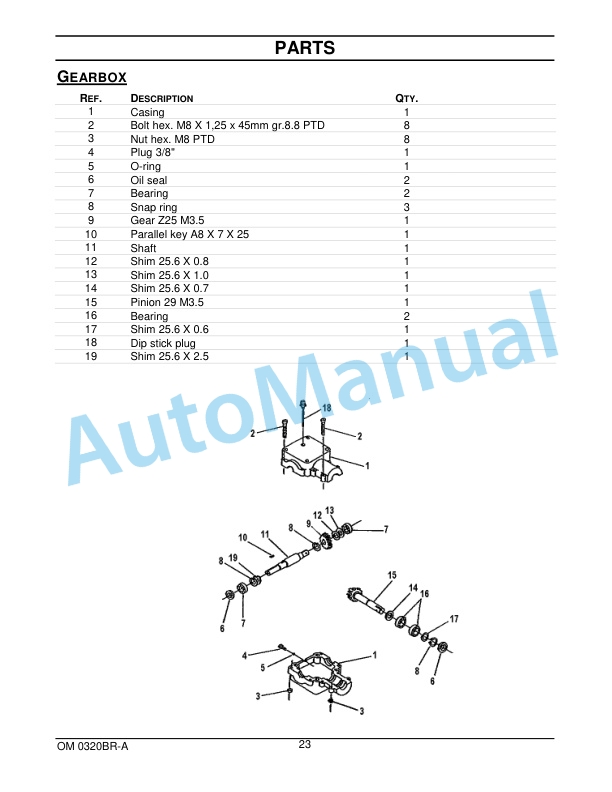 New Holland 47CO 47in Rotary Broom Operation and Maintenance Manual 87585655-5