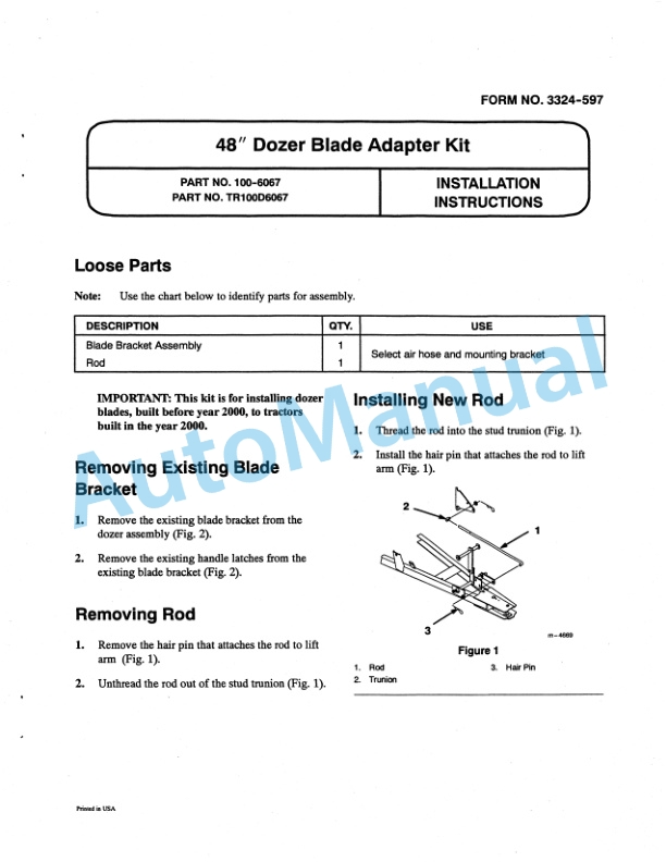 New Holland 48 Blade Operation and Maintenance Manual 86602578-2