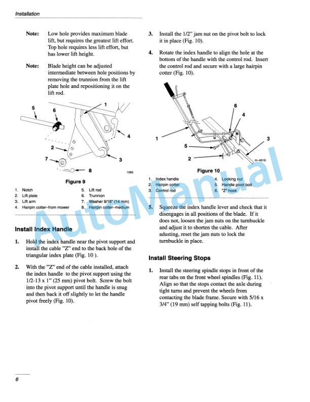 New Holland 48 Snow Blade Operation and Maintenance Manual 86602569-3