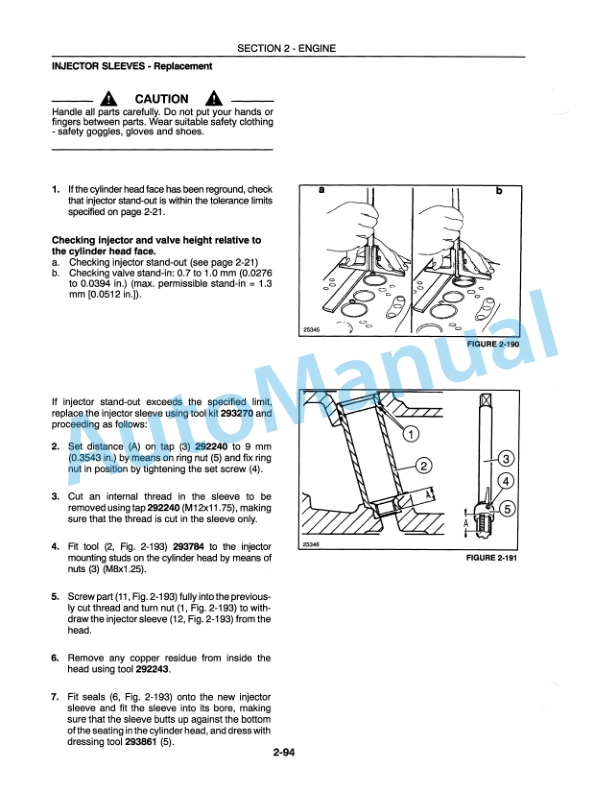 New Holland 4835, 5635, 6635, 7635 Tractor Repair Manual 86566076-2