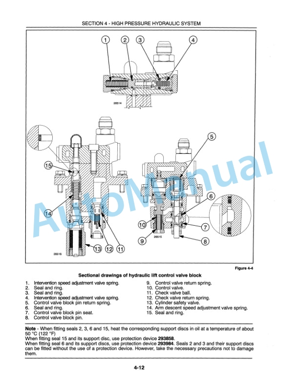 New Holland 4835, 5635, 6635, 7635 Tractor Repair Manual 86566076-3