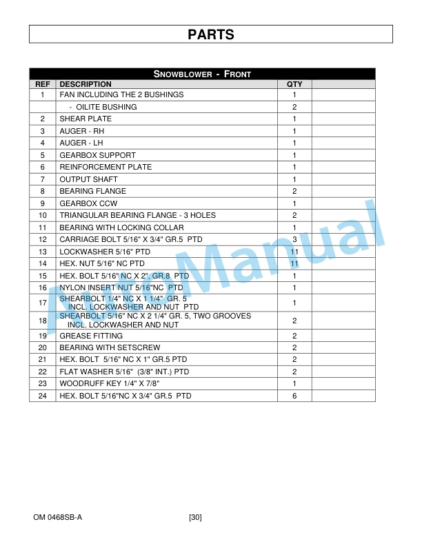 New Holland 50RS 439329006 Snow Blower Operation and Maintenance Manual 51421073-5