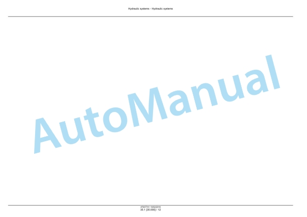 New Holland 512, 530 Megacutter Tractor Mounted Disc Mower-Conditioner Service Manual 47937741-2
