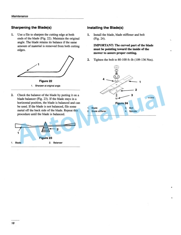 New Holland 52 Side Discharge Mower Operation and Maintenance Manual 86602565-5