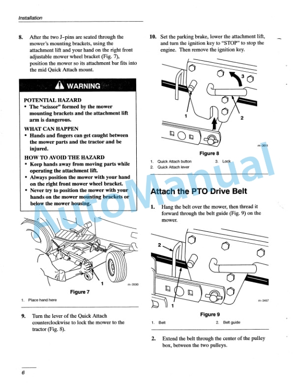 New Holland 52 Side Discharge Mower Operation and Maintenance Manual 86602573-3