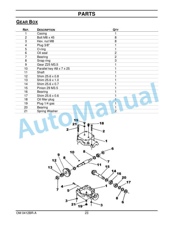 New Holland 526GR 60in Rotary Broom Operation and Maintenance Manual 47391782-5