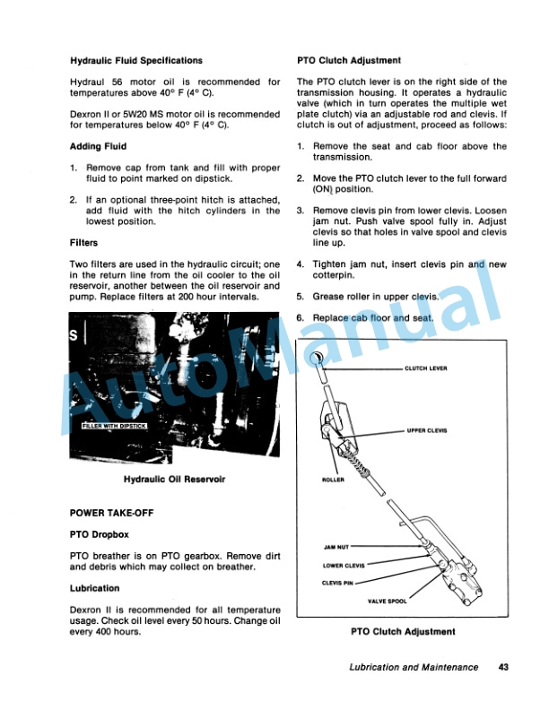 New Holland 555 Tractor Operation and Maintenance Manual 42055502-4