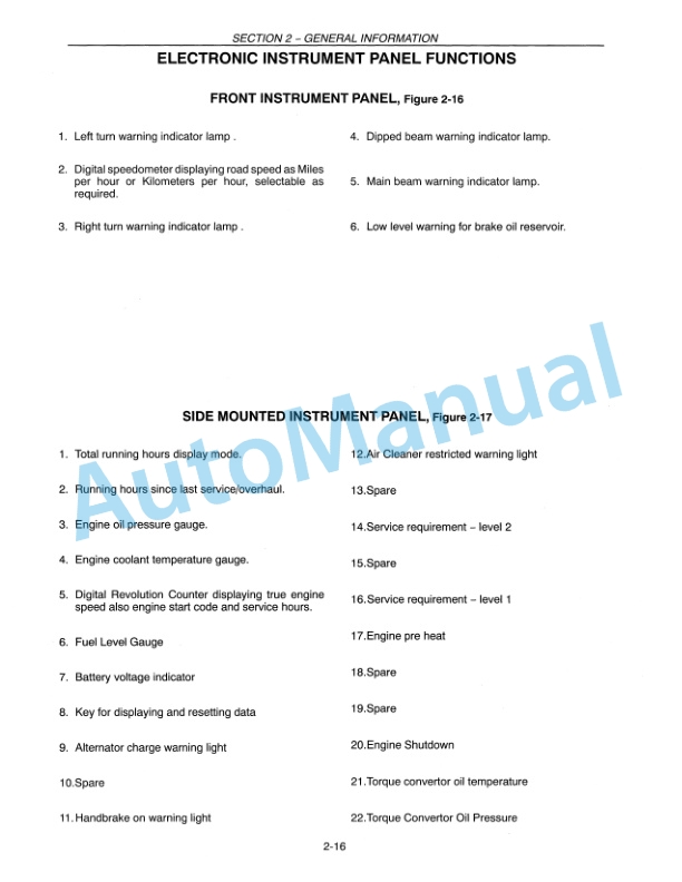New Holland 555E, 575E, 655E, 675E Backhoe Laoder Operation and Maintenance Manual 42055541-2