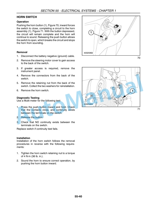 New Holland 5610S, 6610S, 7610S, 7010, 8010 Tractor Repair Manual 87032903-5