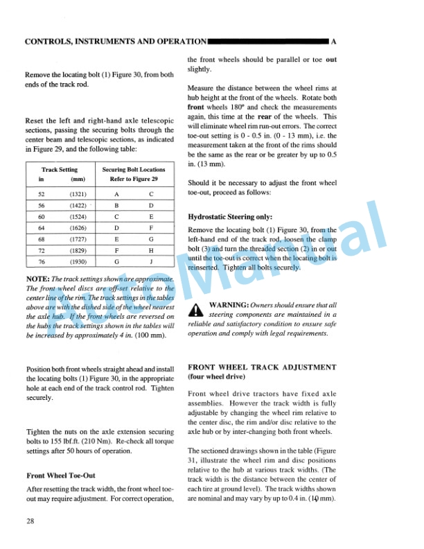 New Holland 5610S, 6610S, 7610S, 7810S Feature Operation and Maintenance Manual 86579555-3