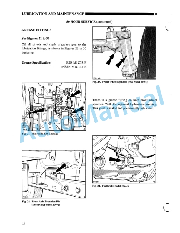 New Holland 5610S, 6610S, 7610S Feature Operation and Maintenance Manual 86579556-4