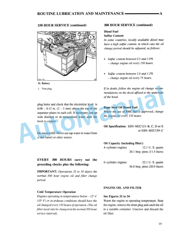 New Holland 5640, 6640, 7740, 7840, 8240, 8340 SL and SLE Range Tractor With or Less Cab Operation and Maintenance Manual 42564070-3