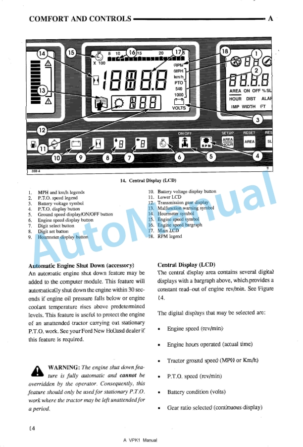 New Holland 5640, 6640, 7740, 7840, 8240, 8340 SL Range - SLE Range Tractor Operation and Maintenance Manual SE-4832-2