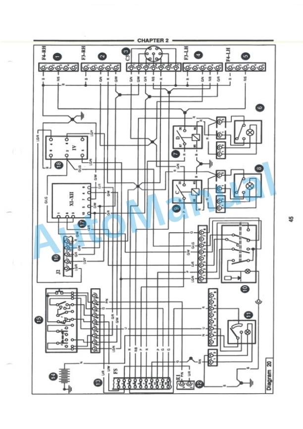 Alternative view of New Holland 5640, 6640, 7740, 7840, 8240, 8340 Tractor Service Manual 40564012