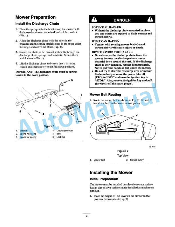 New Holland 60 Side Discharge Mower Operation and Maintenance Manual 86602574-2