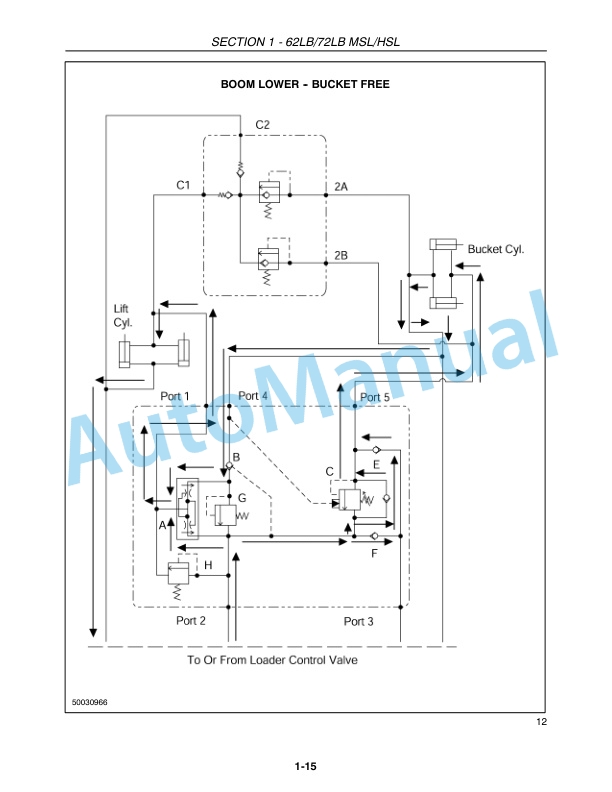 New Holland 62LB, 72LB Repair Manual 87022136-3