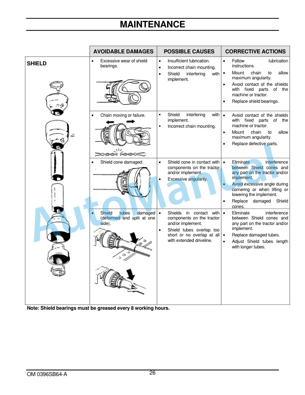 New Holland 64CSR Snowblower Operation and Maintenance Manual 84357591-5