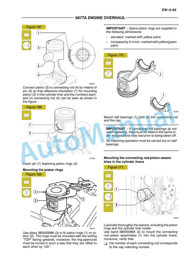New Holland 667TAEEG, 667TAEEC, 667TAEBF, 667TAEED, 667TAEBD Engine Repair Manual 60413689-5