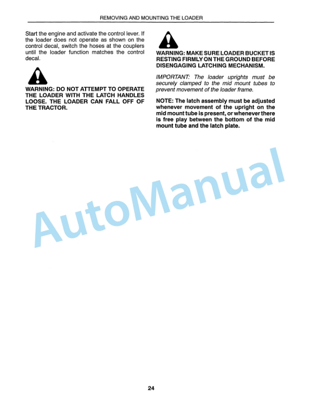 New Holland 7308 Tractor Operation and Maintenance Manual 42730810-4