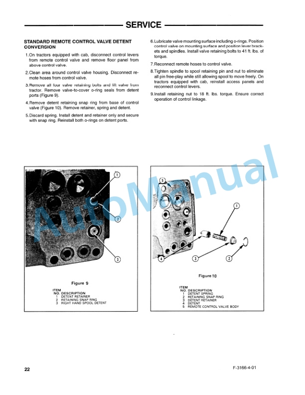 New Holland 7312 Series Quick Attach Farm Loader Operation and Maintenance Manual 86632636-5