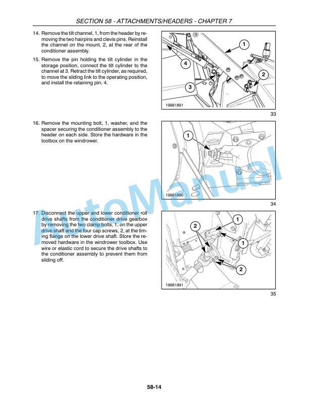 New Holland 750HD, 770HD Service Manual 84207373-5