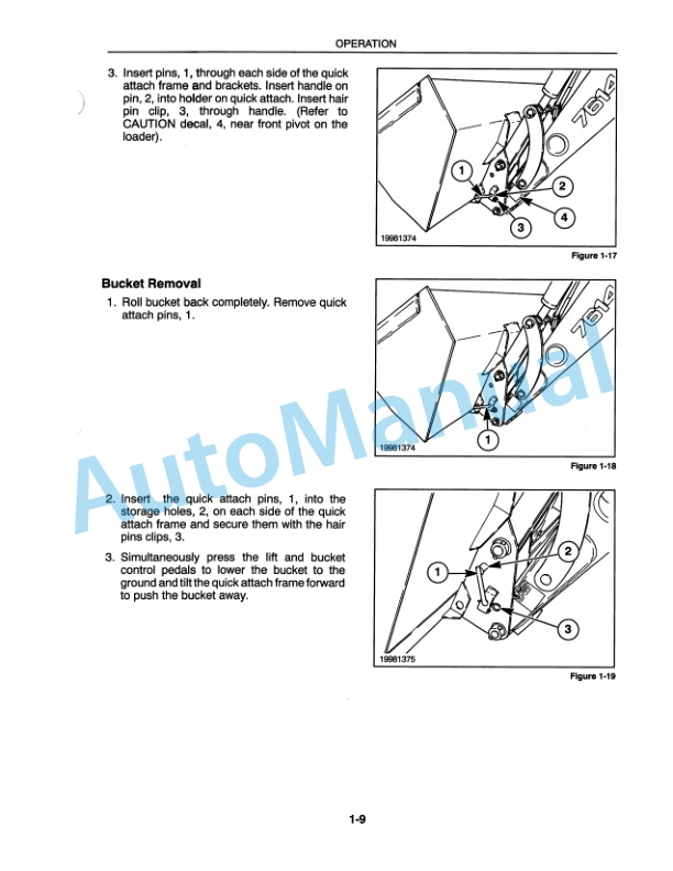 New Holland 7614 Tractor Operation and Maintenance Manual 86563223-4