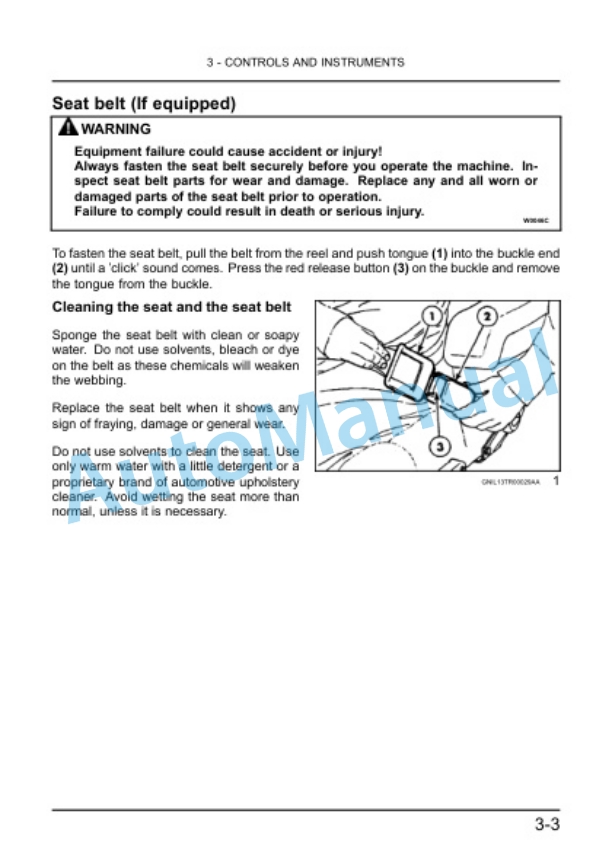 Alternative view of New Holland 8010, 9010 Tractor Operation and Maintenance Manual 48134653