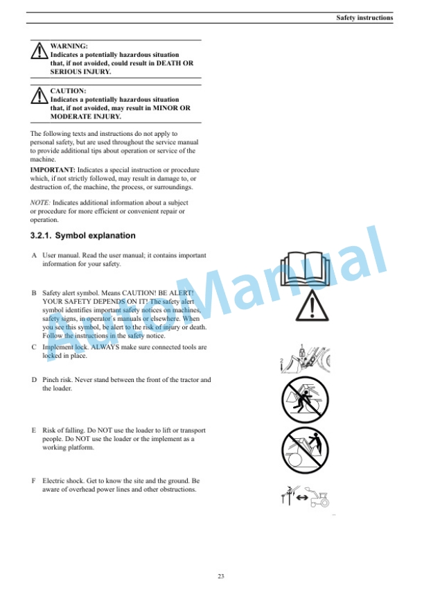Alternative view of New Holland 810LA, 815LA, 830LA, 835LA, 850LA, 855LA, 857LA, 910LA, 915LA, 917LA, 935LA, 937LA, 975LA Farm Loader Service Manual 60034447